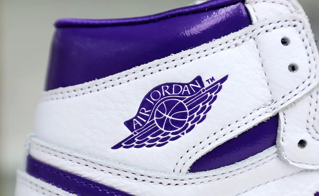 OG Court Air 1 Jordan Purple High 0409